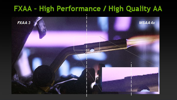 FXAA - High Performance / High Quality AA