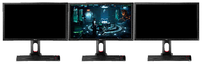 GTX680 Surround Central Display Acceleration