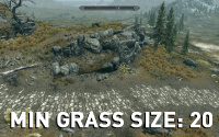 Minimum Grass Size 20