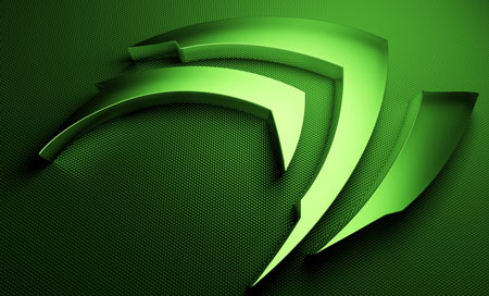 Nvidia logo piece